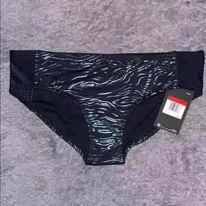 NWT!! HOLOGRAPHIC NIKE SWIM BOTTOMS (L)